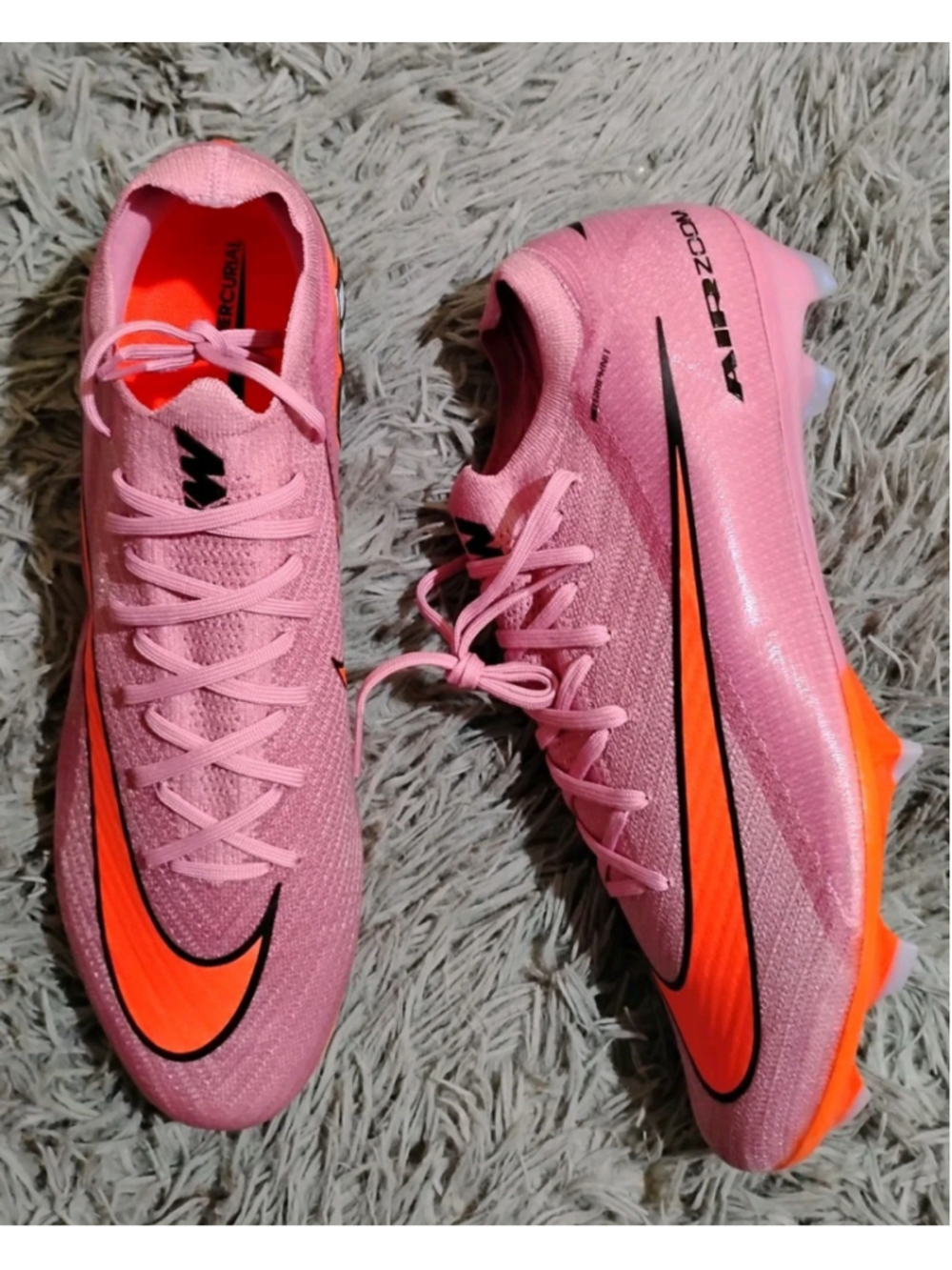 Nike Mercurial Vapor 16 Elite Pink Men Size 13 Soccer Cleats FQ1457 600